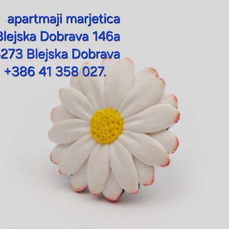 Apartma Marjetica Blejska Dobrava Dış mekan fotoğraf